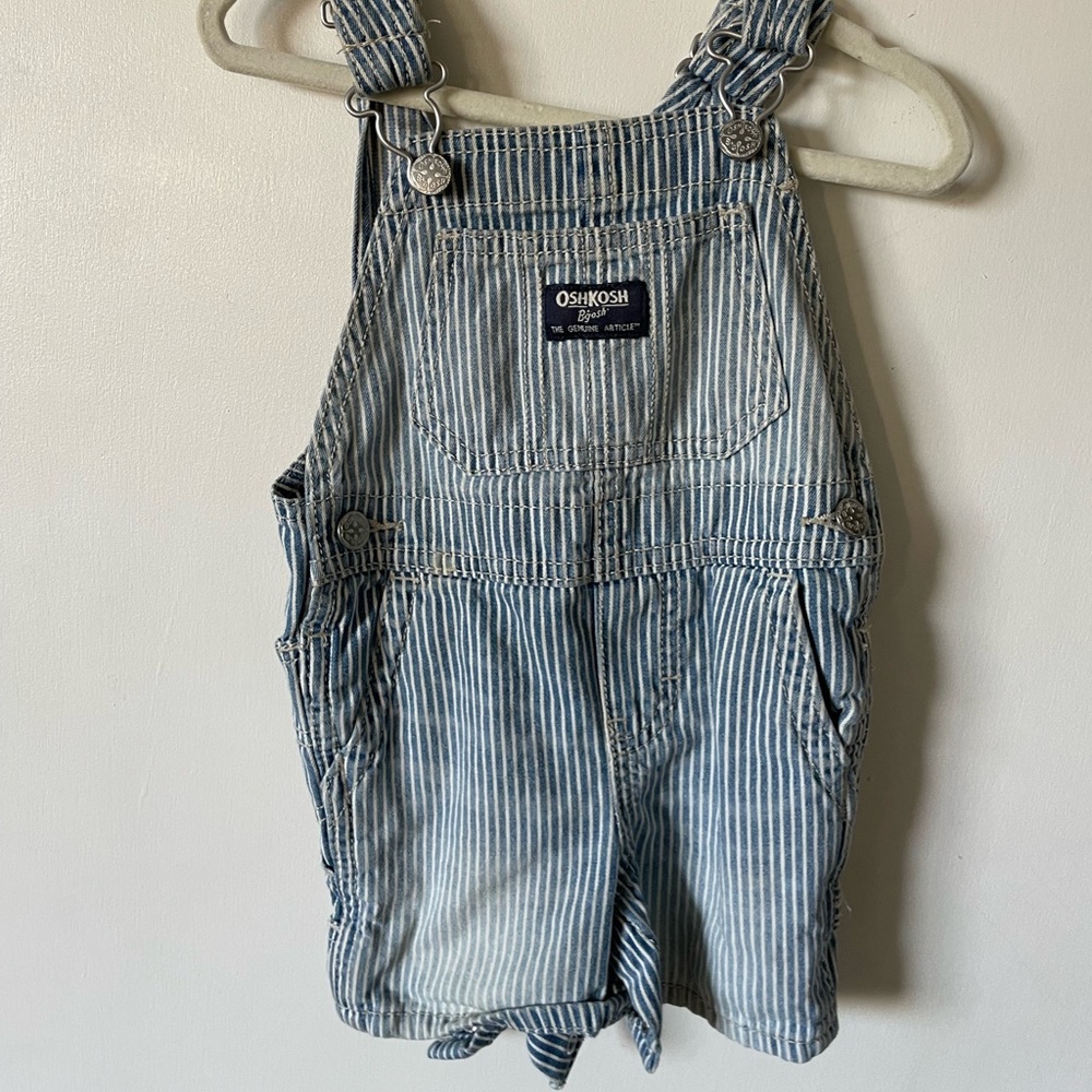 Oshkosh B’gosh Striped Overalls
